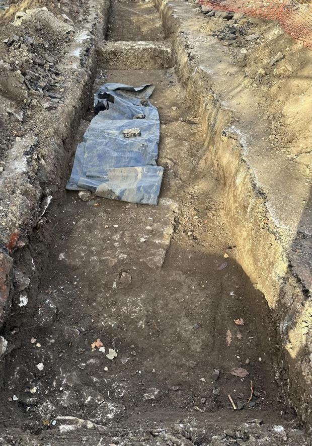 Το σημείο βρίσκεται σε μια περιοχή σημαντικού αρχαιολογικού ενδιαφέροντος, κοντά στο Αββαείο. Φωτογραφία: ADAS