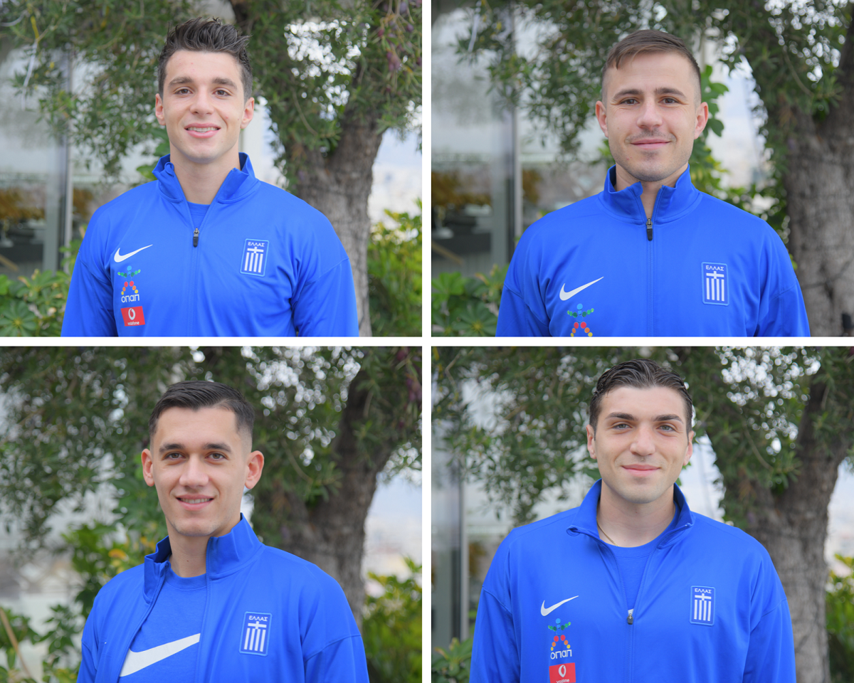 Δουβίκας, Πέλκας, Αλεξανδρόπουλος και Μανδάς αποκαλύπτονται στον ΟΠΑΠ λίγο πριν από τον αγώνα με τη Φινλανδία