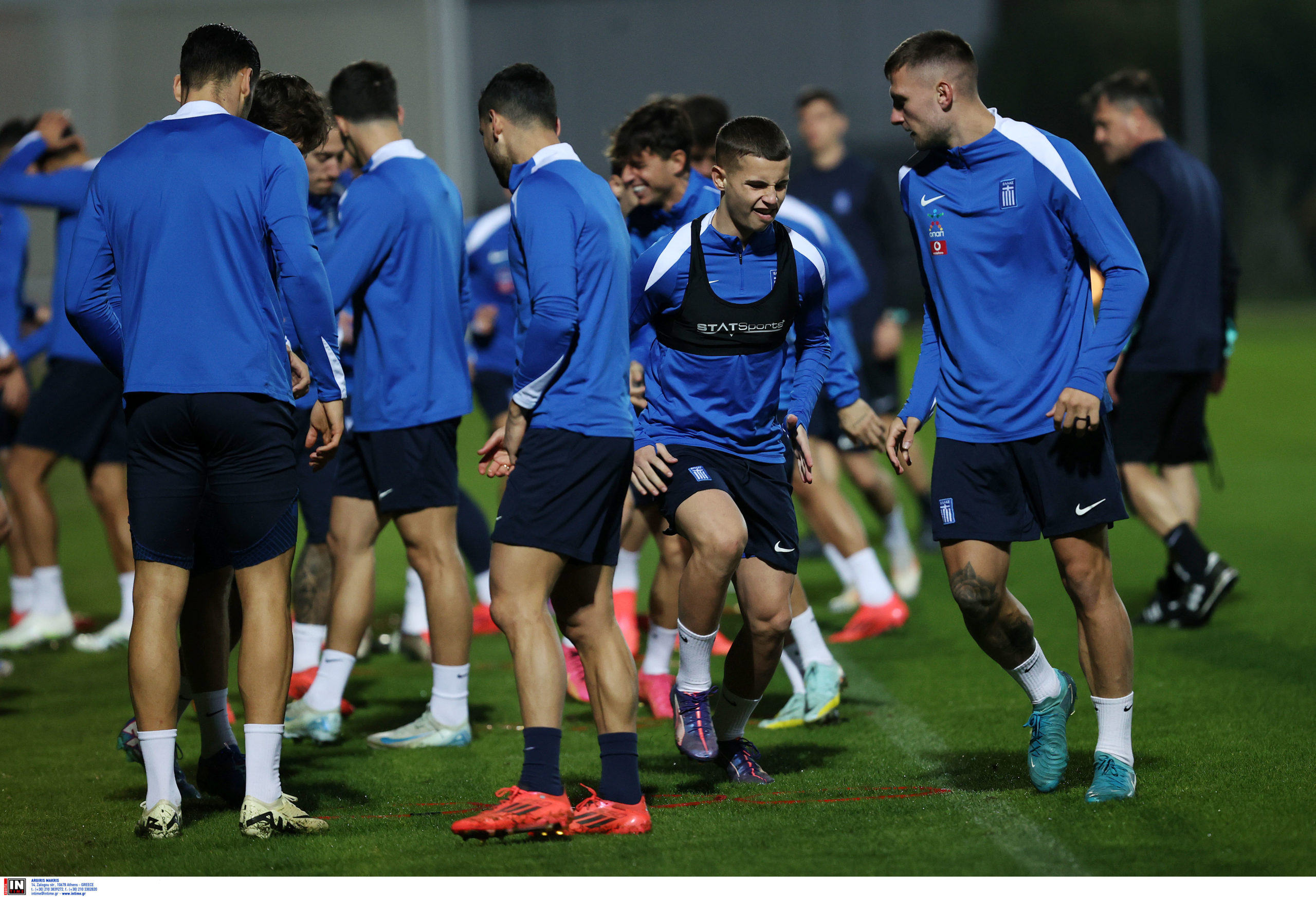 Εθνική Ελλάδας: «Πάνοπλη» στο παιχνίδι κόντρα στην Αγγλία – Προπονήθηκε στου Ρέντη χωρίς προβλήματα
