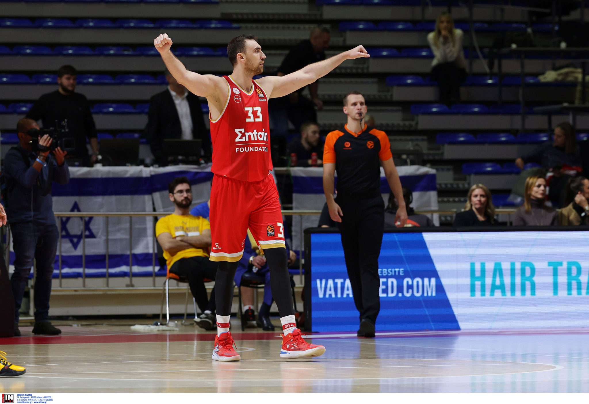 Ολυμπιακός Μακάμπι Τελ Αβίβ Μιλουτίνοφ