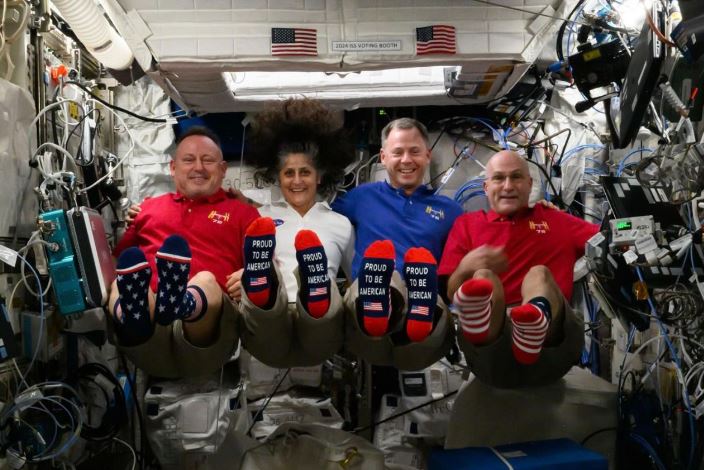 Αμερικανικές εκλογές 2024: Πώς ψήφισαν οι αστροναύτες από τον Διεθνή Διαστημικό Σταθμό