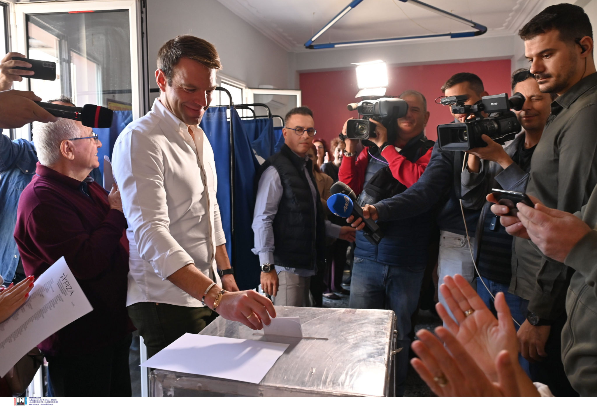 Διαδικασία εκλογής συνέδρων: Στέφανος Κασσελάκης