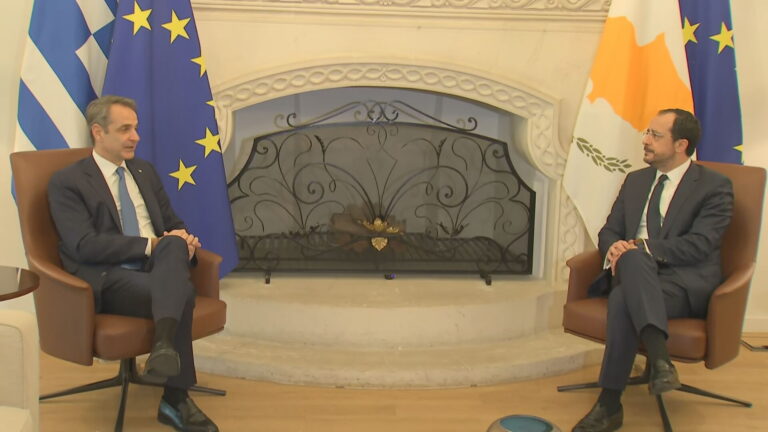 LIVE – Οι δηλώσεις Μητσοτάκη και Χριστοδουλίδη από τη Λευκωσία