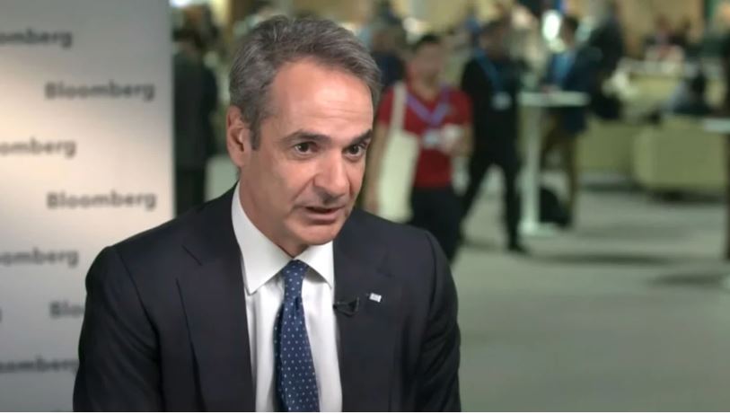 Ο Κυριάκος Μητσοτάκης στο Bloomberg για την κλιματική αλλαγή