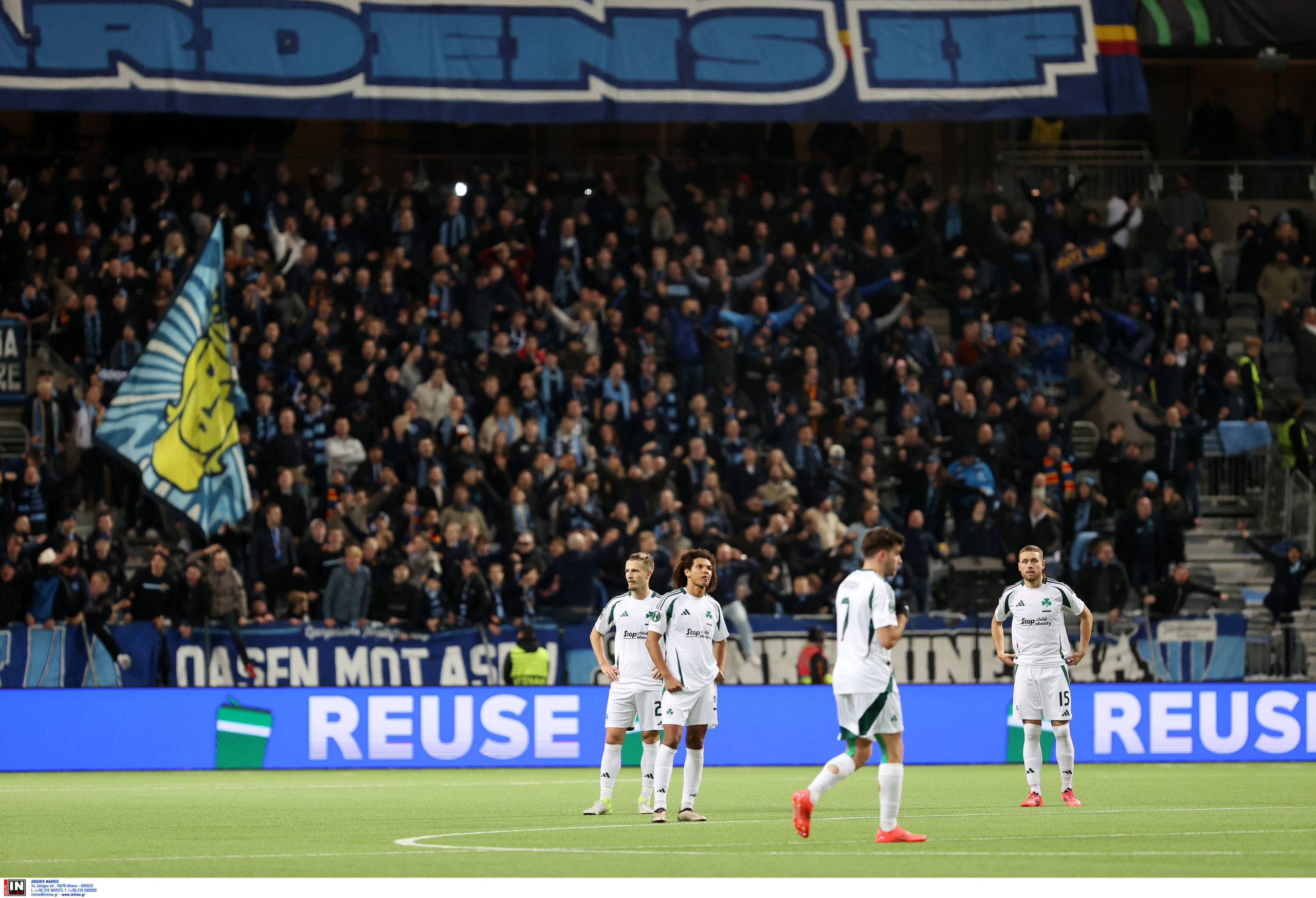 Τζουργκάρντεν – Παναθηναϊκός 2-1: Κατώτερος των περιστάσεων