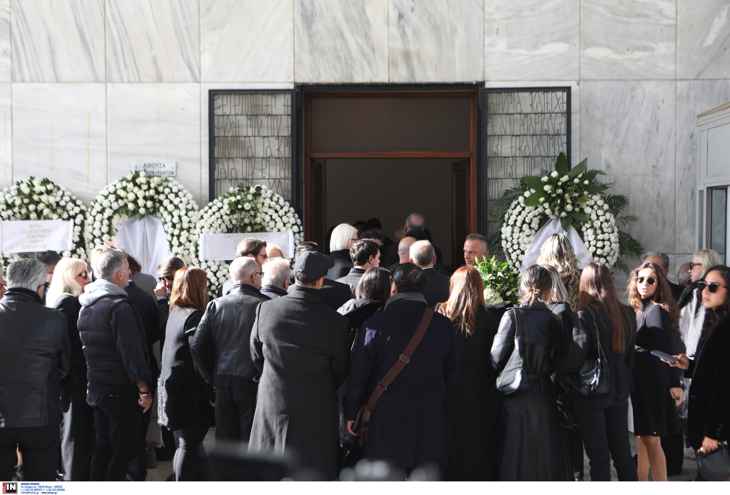 Κηδεία Αντώνη Λυμπέρη