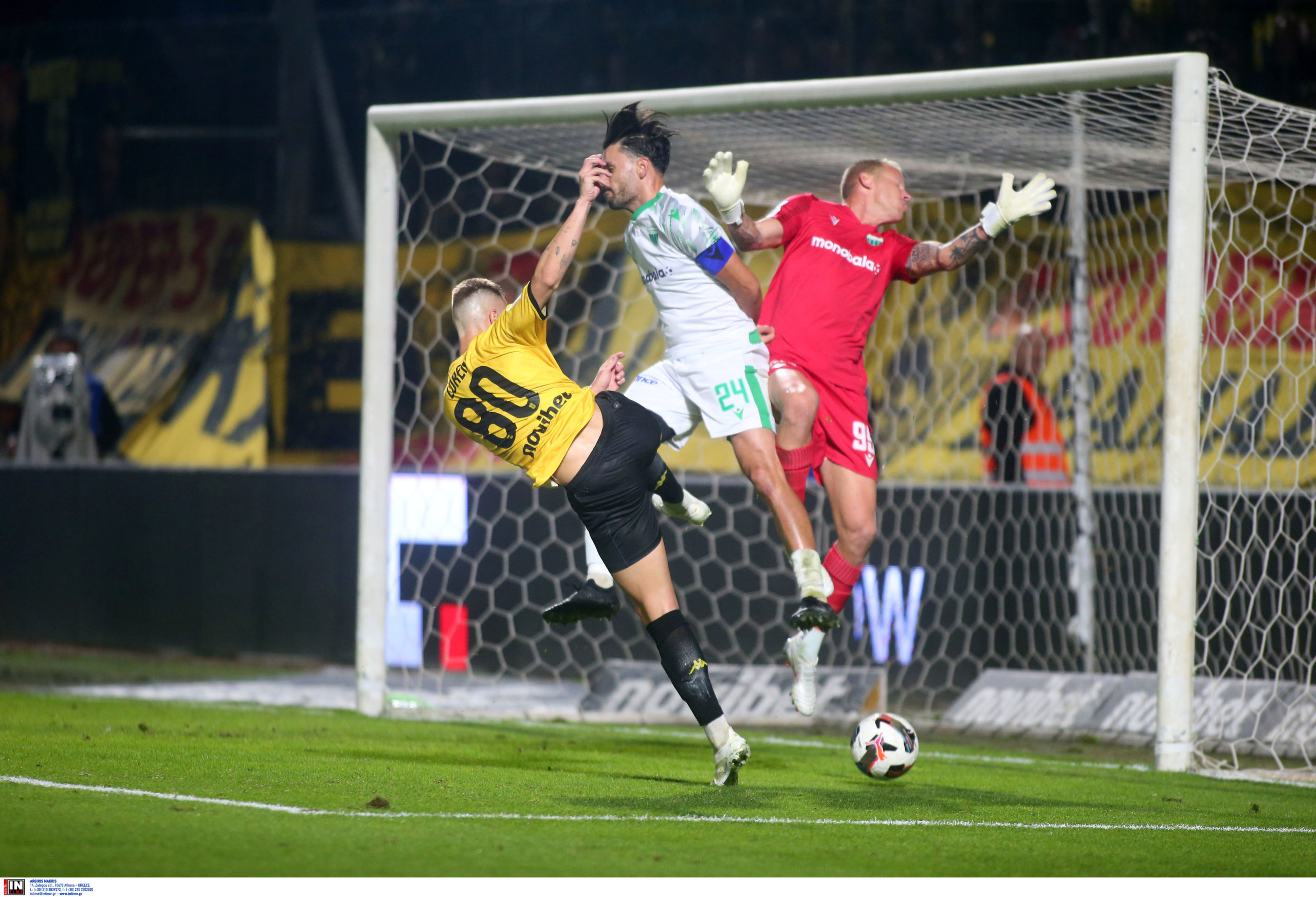 Άρης – Λεβαδειακός 3-1: Με εξαιρετική εμφάνιση οι «κίτρινοι» παρέμειναν στην κορυφή