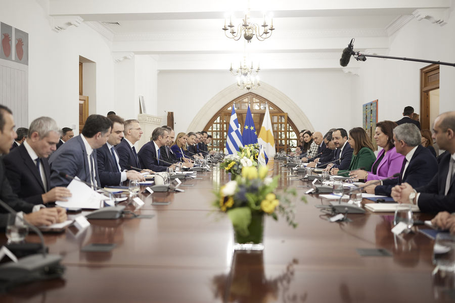 Κοινό ανακοινωθέν της 2ης Διακυβερνητικής Συνόδου Κύπρου – Ελλάδας: Η λύση του Κυπριακού δεν μπορεί παρά να στηρίζεται στα ψηφίσματα του Συμβουλίου Ασφαλείας