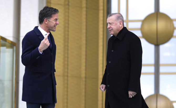 Ρετζέπ Ταγίπ Ερντογάν Μαρκ Ρούτε