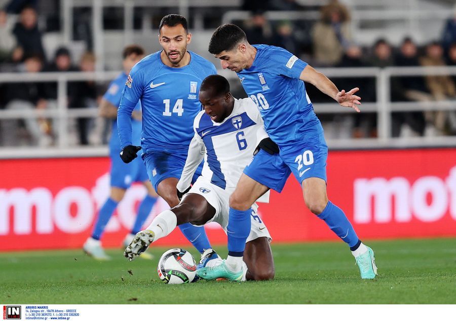 Φινλανδία - Ελλάδα: Live ο κρίσιμος αγώνας της Εθνικής στο Nations League (0-0)