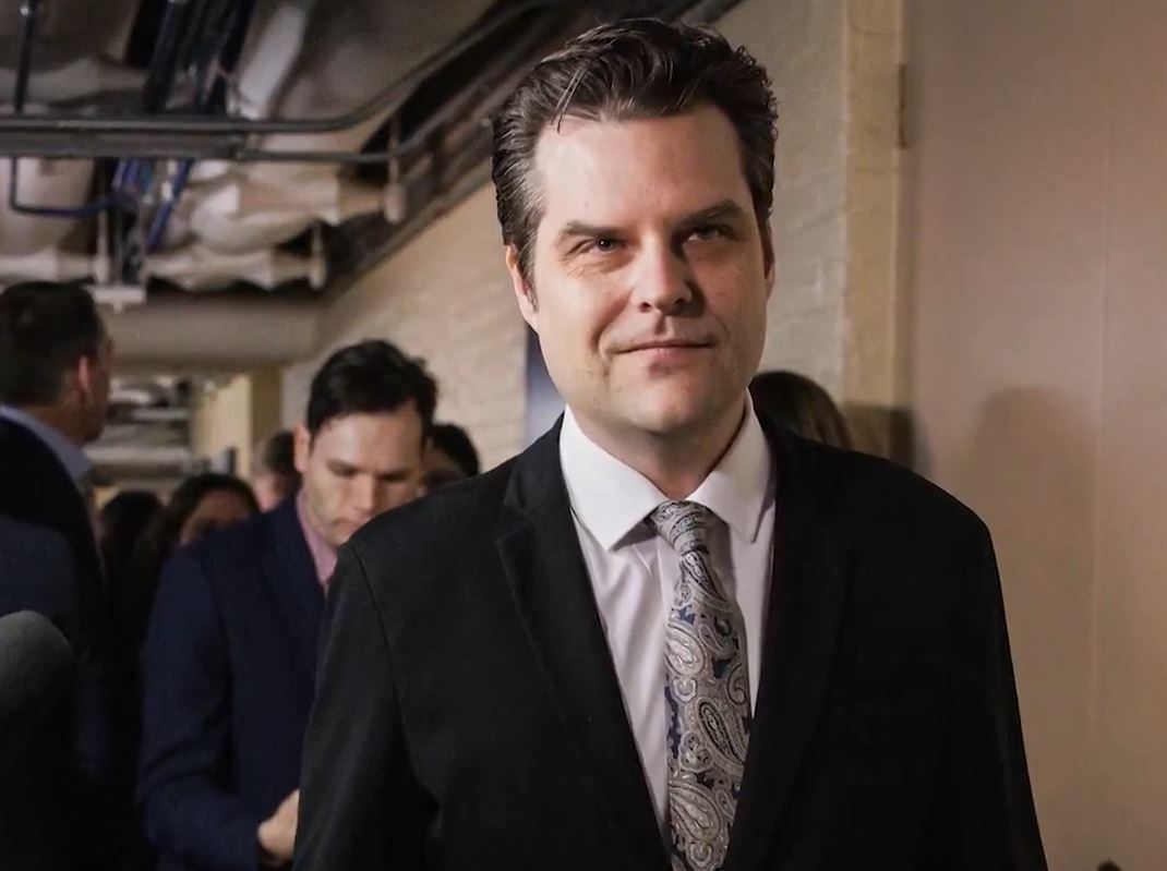 ΗΠΑ: Ο Ματ Γκετς «θα κάνει ό,τι του ζητήσει» ο Τραμπ – Η δήλωση μετά την παραίτηση από την υποψηφιότητα για το υπουργείο Δικαιοσύνης