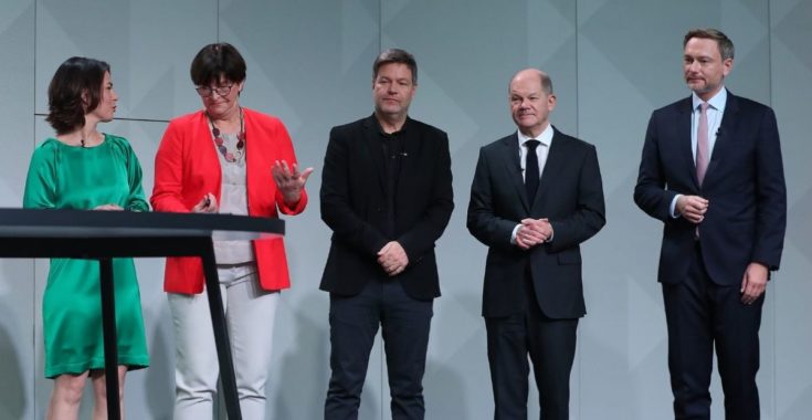 Γερμανία κυβέρνηση συνεργασίας Σόλτς