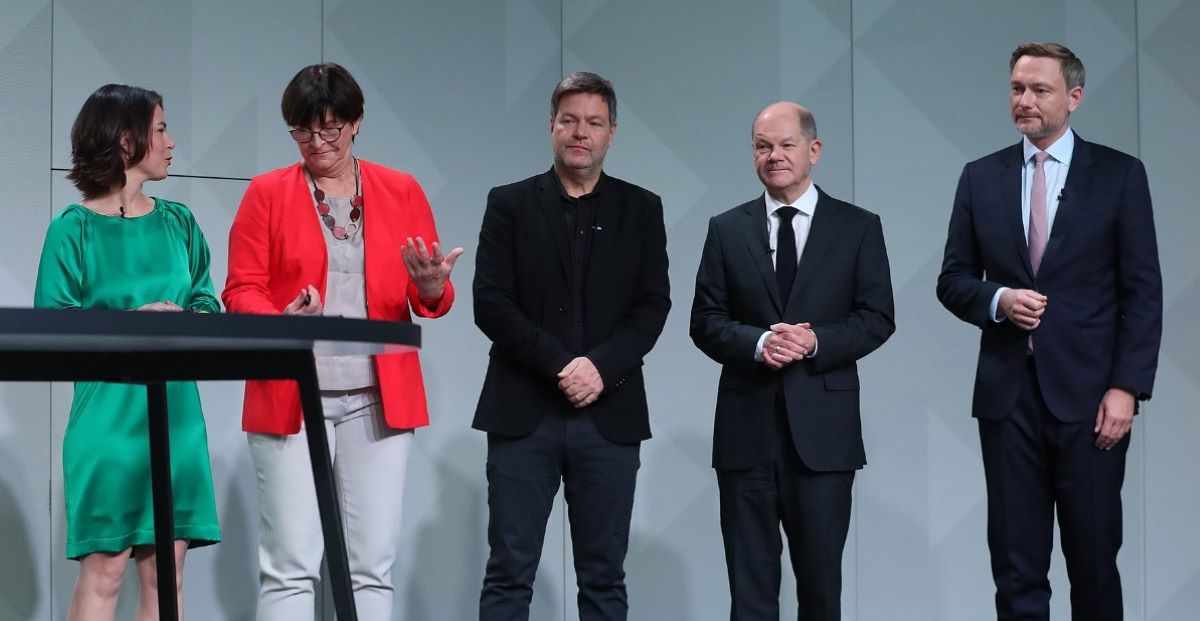 Γερμανία κυβέρνηση συνεργασίας Σόλτς