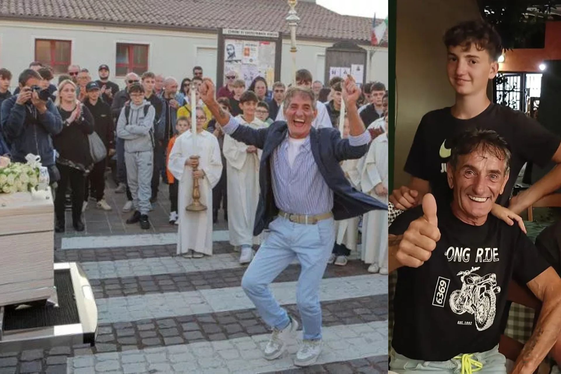 Το ασυνήθιστο ύστατο αντίο ενός παππού στην κηδεία του 15χρονου εγγονού του – «Πέταξε Κέβιν, τώρα είσαι ελεύθερος»