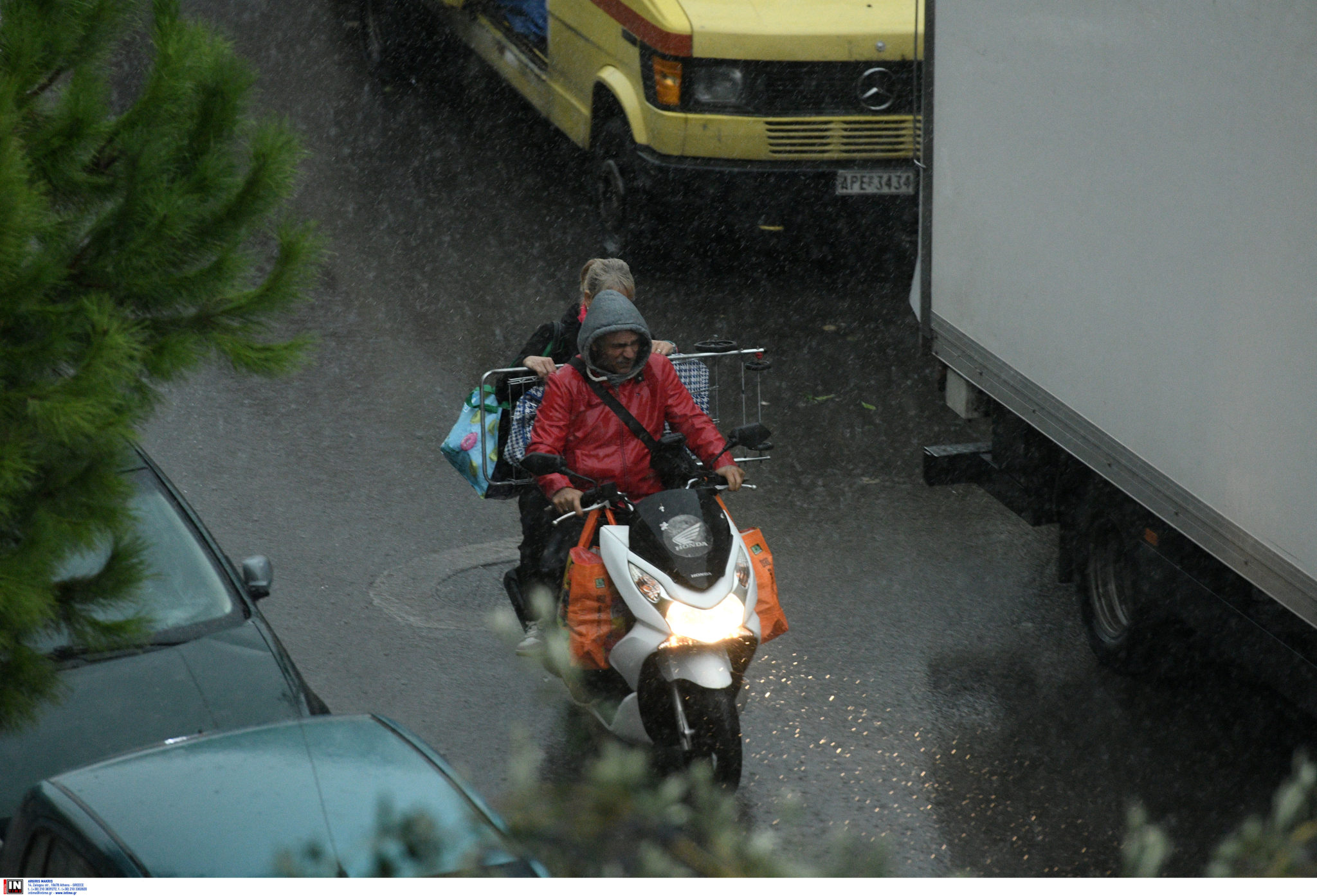 Κακοκαιρία «Alexandros» Αθήνα