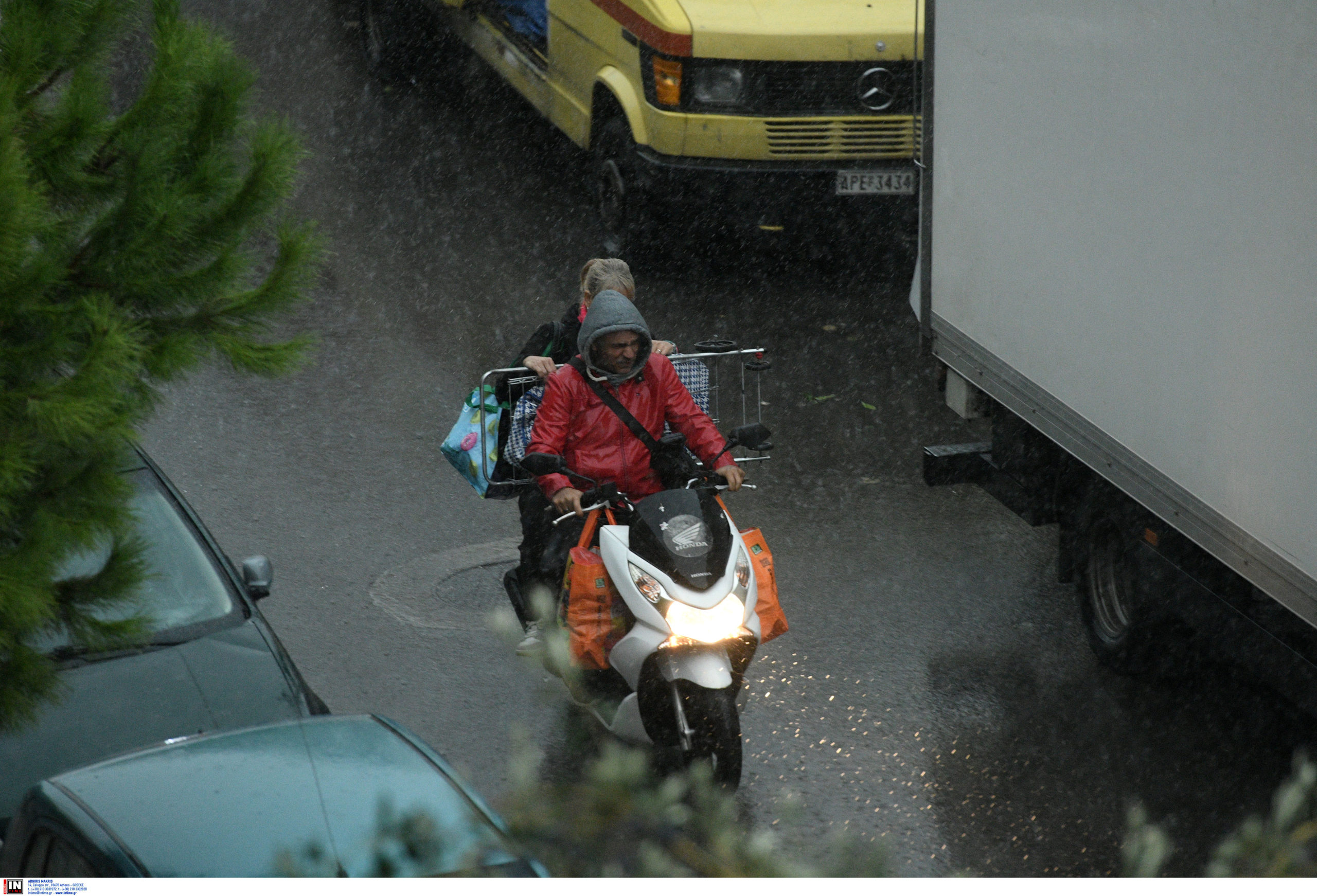 Κακοκαιρία «Alexandros» Αθήνα