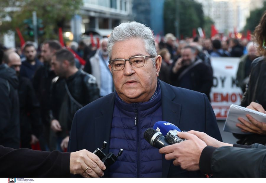 Κουτσούμπας: Τα συνθήματα του Πολυτεχνείου σήμερα μεταφράζονται στους καθημερινούς δρόμους του αγώνα