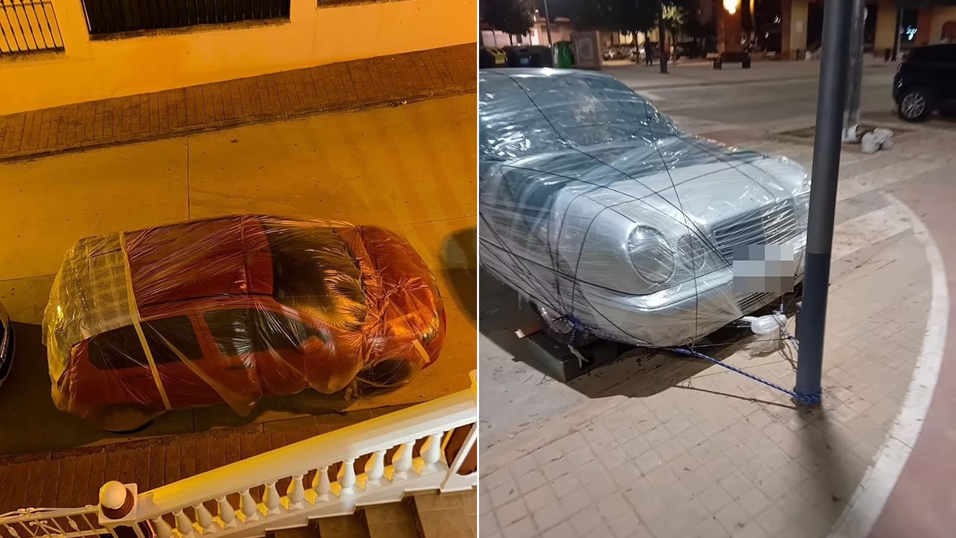 Ισπανία: «Ακραίος κίνδυνος» από έντονα καιρικά φαινόμενα αναμένεται στην Costa del Sol – Οι κάτοικοι δένουν και τυλίγουν αυτοκίνητά τους