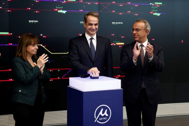 Μητσοτάκης μετρό Θεσσαλονίκης