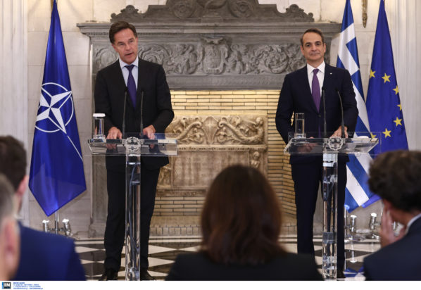 Κυριάκος Μητσοτάκης, Μαρκ Ρούτε, Μέγαρο Μαξίμου