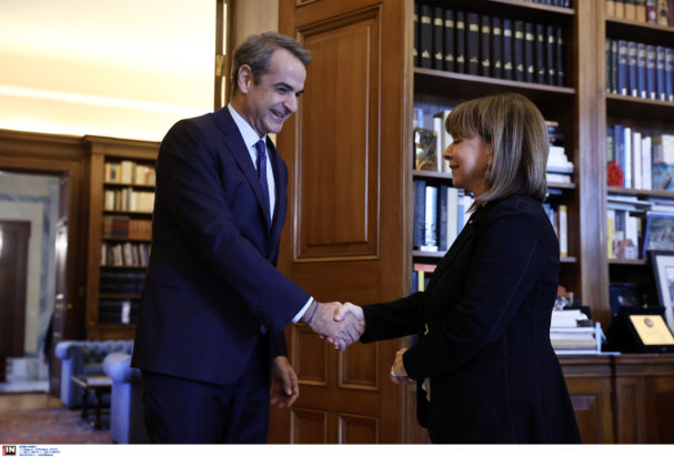 Κατερίνα Σακελλαροπούλου, Κυριάκος Μητσοτάκης