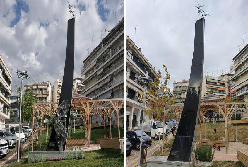 Θεσσαλονίκη: Βανδάλισαν το Μνημείο Ποντιακού και Μικρασιατικού Ελληνισμού – Κατατέθηκε μήνυση από την Δημοτική Αρχή