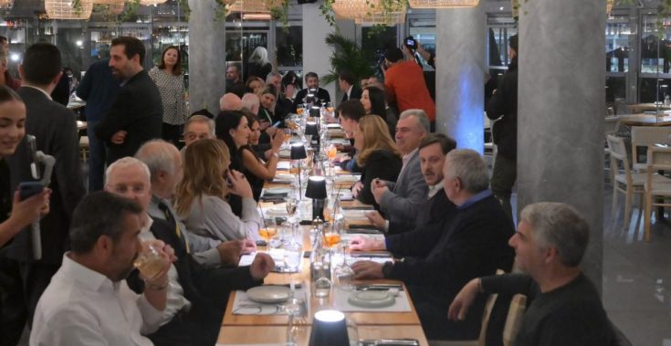 Δείπνο των βουλευτών του ΠΑΣΟΚ στου Γουδή