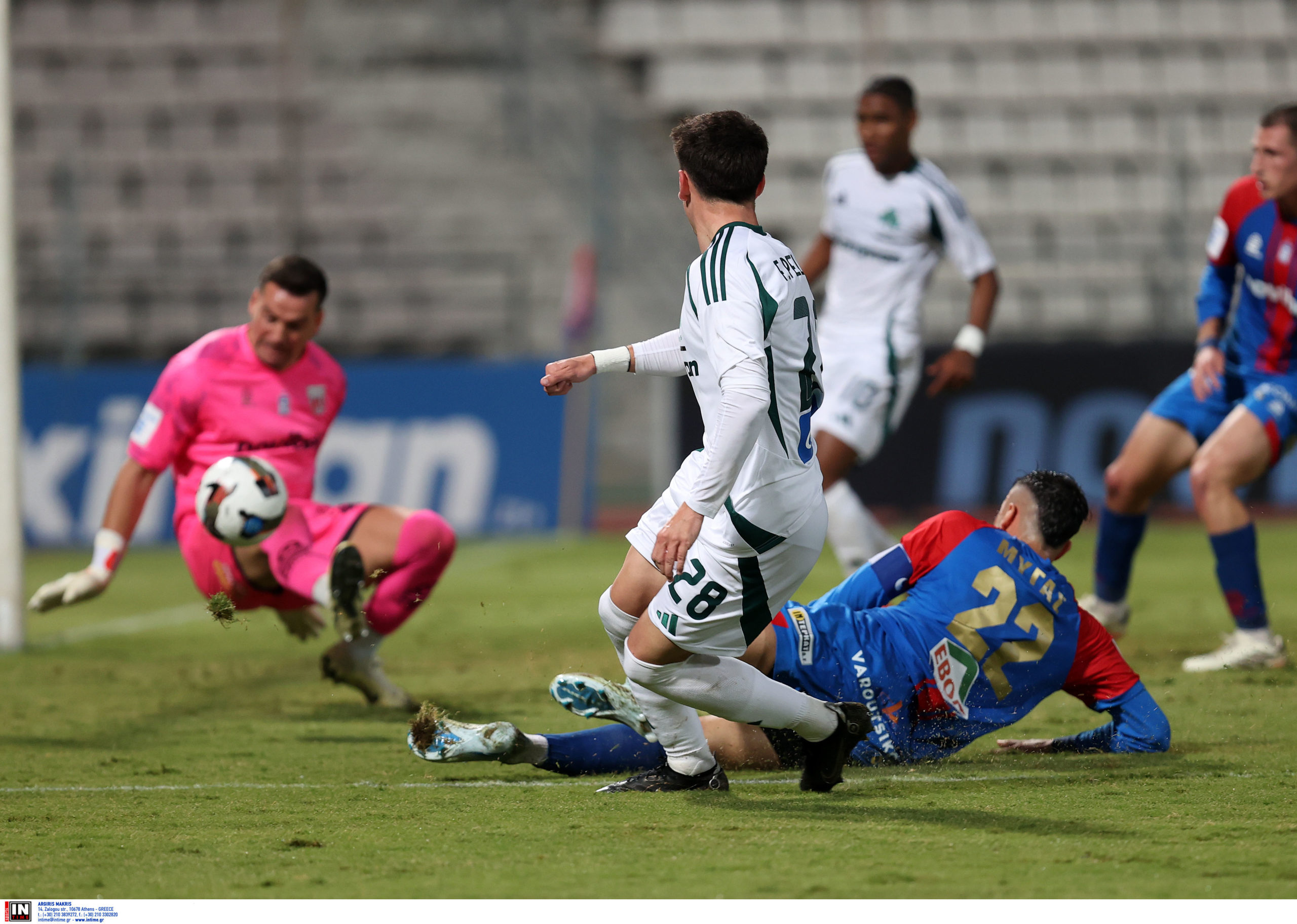 Βόλος-Παναθηναϊκός 0-1: «Διπλό» για τους «πράσινους» στο ντεμπούτο του Ρουί Βιτόρια