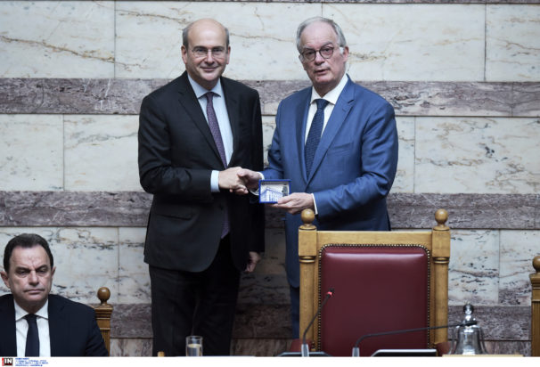 Κατατέθηκε ο Προϋπολογισμός από τον Κωστή Χατζηδάκη