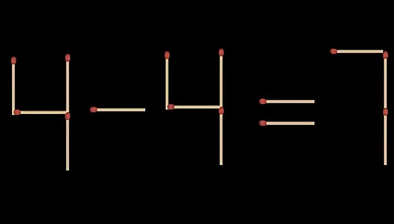 Τεστ IQ για δυνατούς λύτες: Μετακινήστε 1 σπίρτο για να είναι σωστή η ισότητα – Έχετε 7 δευτερόλεπτα