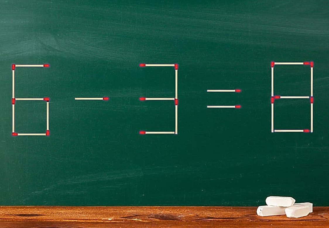 Τεστ IQ για δυνατούς λύτες: Μετακινήστε 1 σπίρτο για να είναι σωστή η ισότητα – Έχετε 10 δευτερόλεπτα