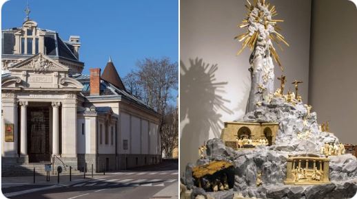 Γαλλία: Ληστεία σε μουσείο θρησκευτικής τέχνης – Λεηλάτησαν τρίμετρο «βουνό» με χρυσελεφάντινα αγαλματίδια και πολύτιμους λίθους