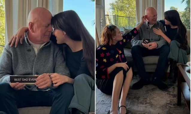 Μπρους Γουίλις: Σπάνιες φωτογραφίες με την οικογένειά του την Ημέρα των Ευχαριστιών