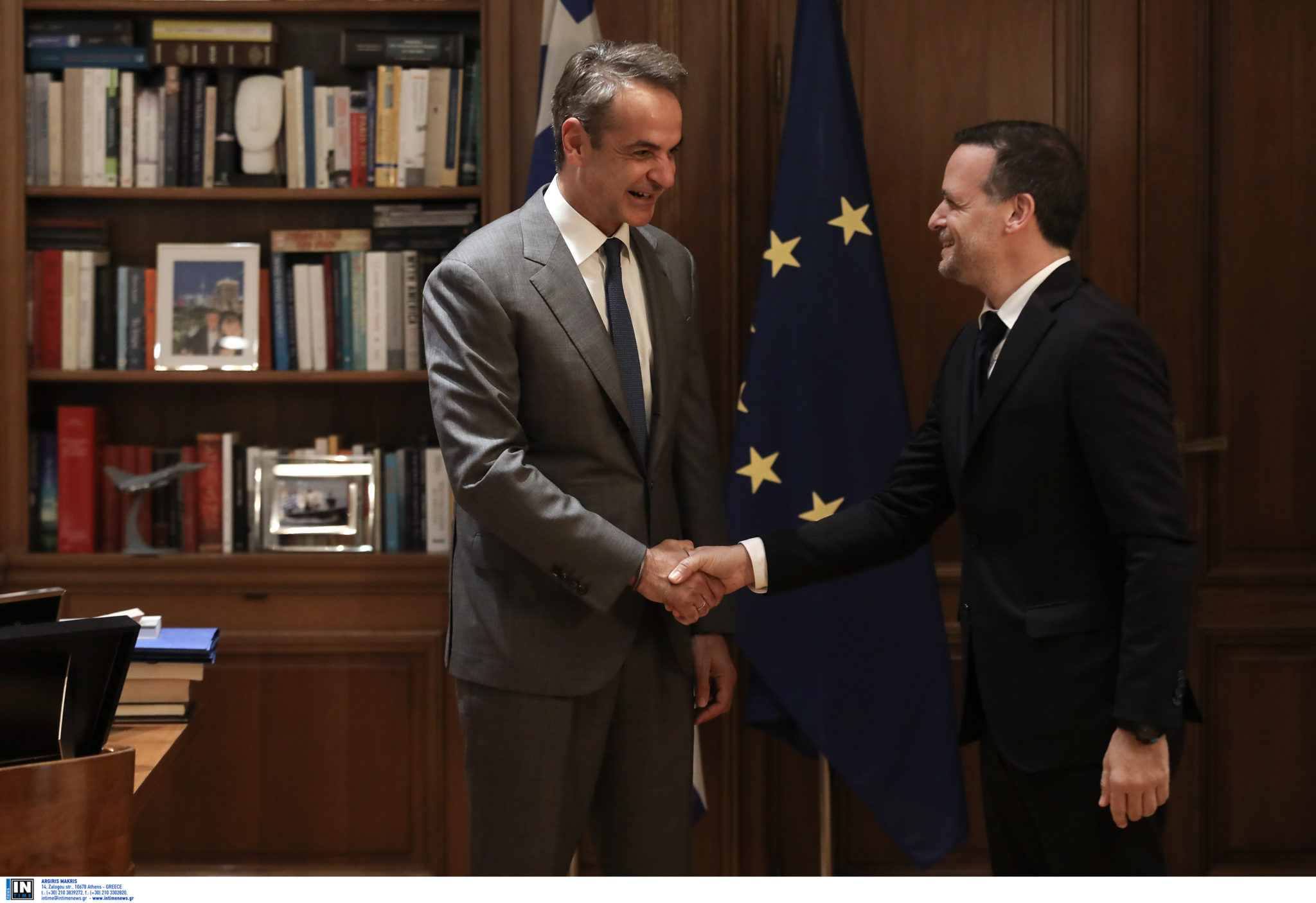 Συνάντηση Μητσοτάκη - Δούκα