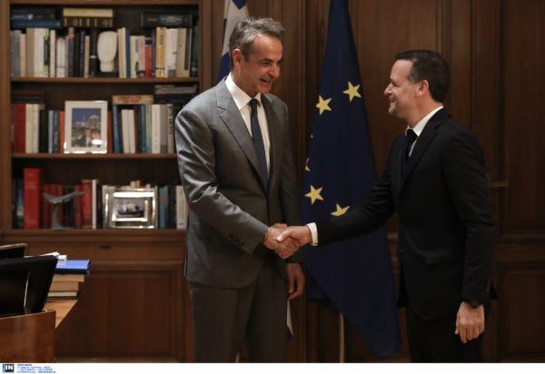 Συνάντηση Μητσοτάκη - Δούκα