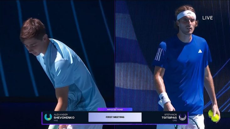 Τσιτσιπάς - Shevchenko 4-6, 6-7 (0) - Σε δύσκολη θέση η Ελλάδα