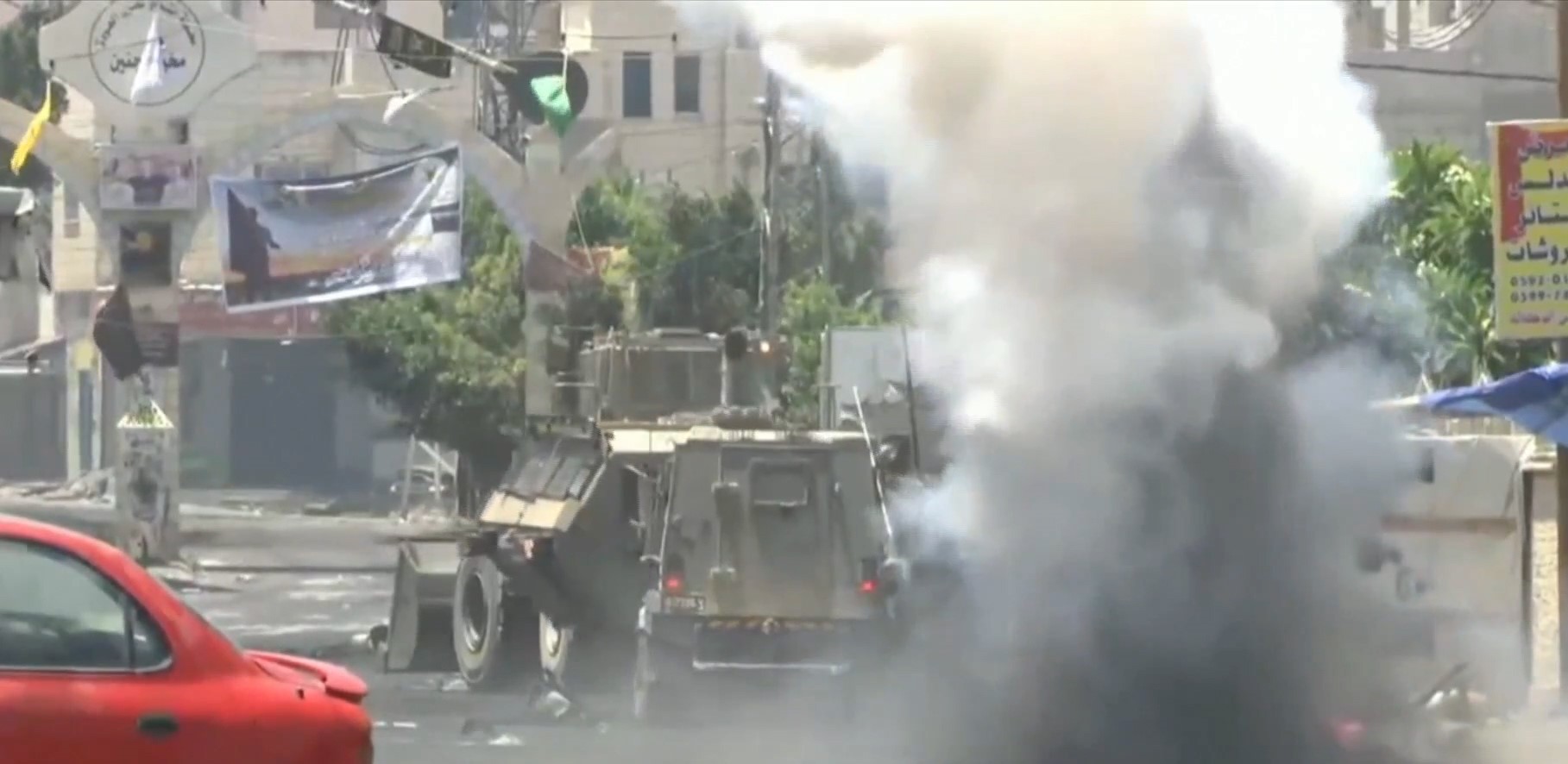 Ανταλλαγές πυρών μεταξύ Παλαιστινίων στην Τζενίν μετά την αρπαγή οχημάτων της Παλαιστινιακής Αρχής