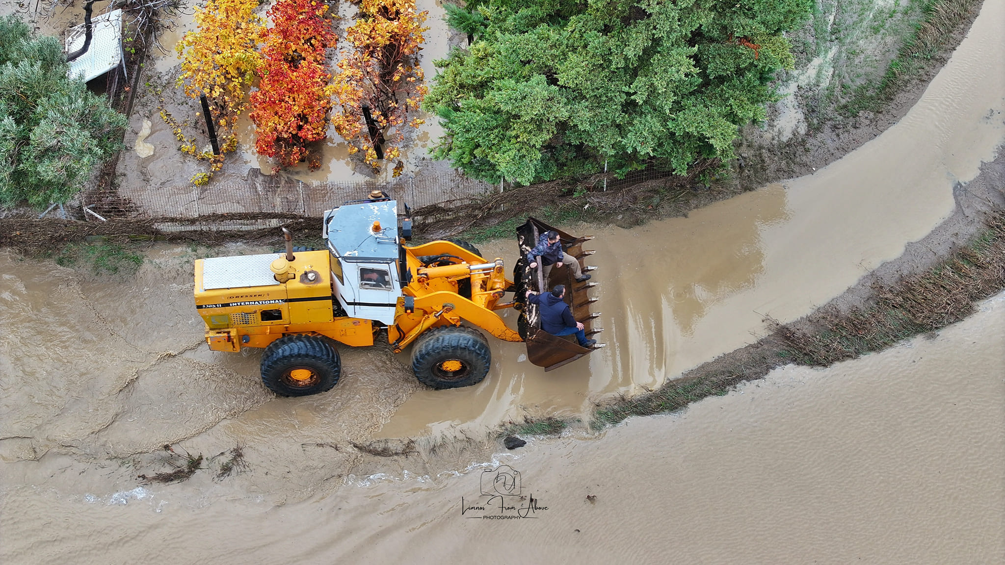 Κακοκαιρία Bora Λήμνος