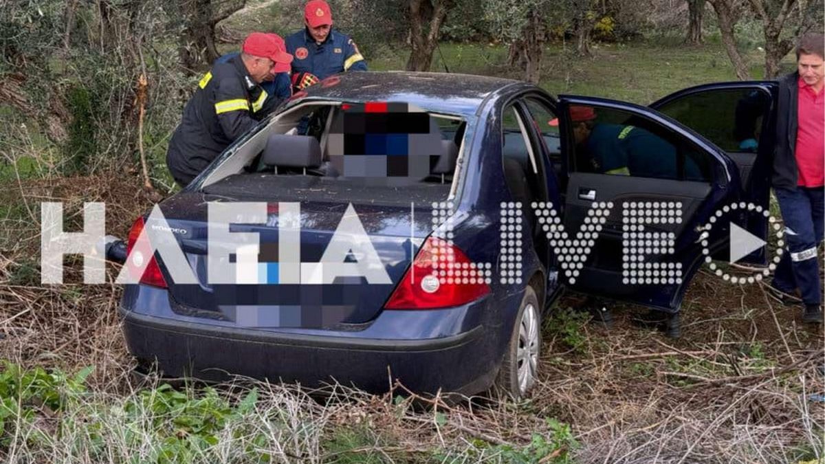 Σοβαρό τροχαίο στην ΕΟ Πύργου – Κυπαρισσίας – Μία τραυματίας έπειτα από εκτροπή αυτοκινήτου – ΦΩΤΟ