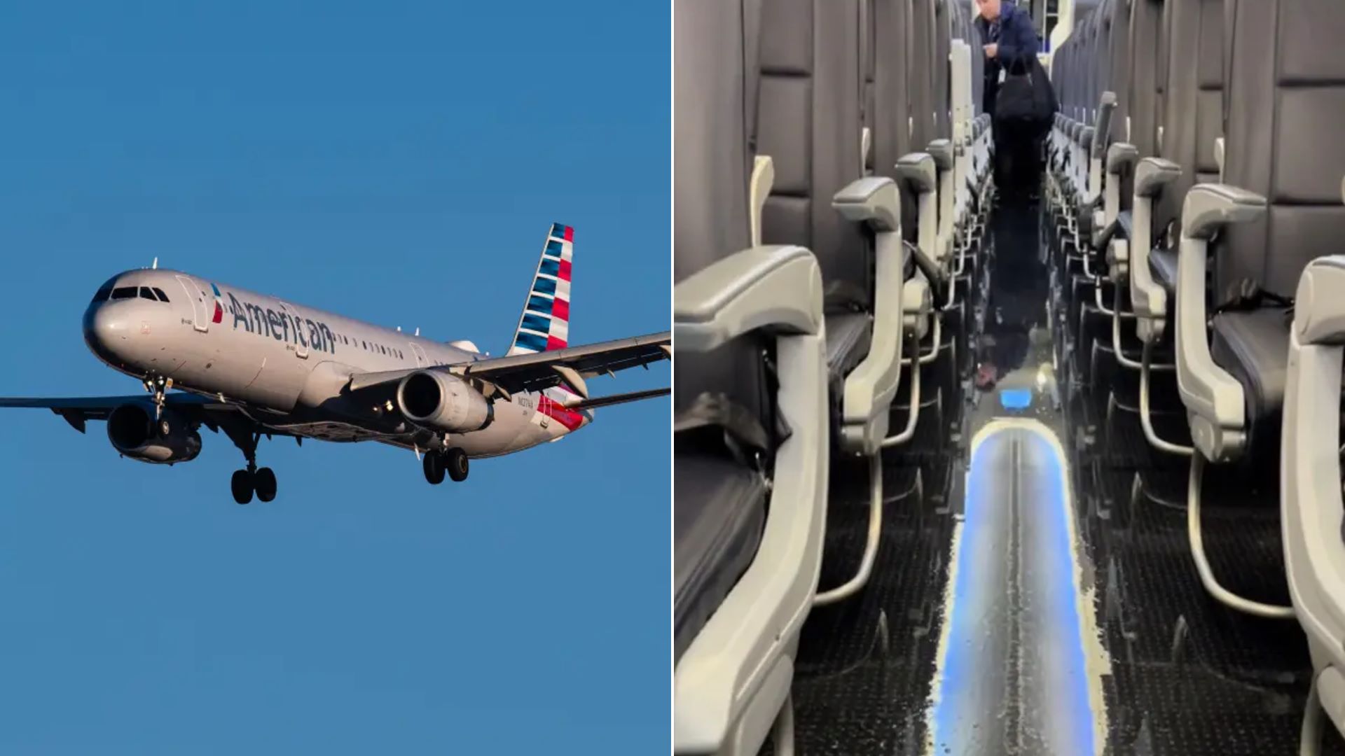 Εφιαλτική πτήση: Η καμπίνα επιβατών αεροσκάφους πλημμύρισε με νερό από την τουαλέτα