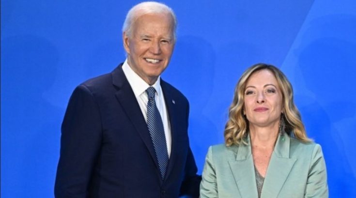 Τζο Μπάιντεν Τζόρτζια Μελόνι