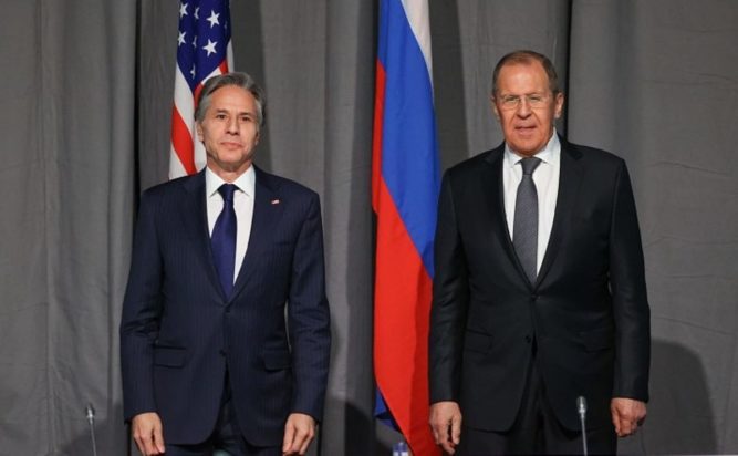 Άντονι Μπλίνκεν Σεργκέι Λαβρόφ