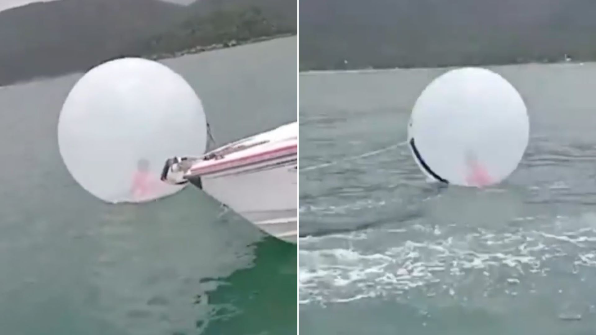 Βίντεο: Δραματική διάσωση 8χρονου – Είχε εγκλωβιστεί σε φούσκα που την παρέσυραν τα κύματα