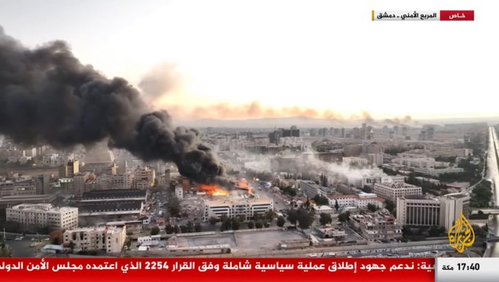 Συρία: Το Ισραήλ βομβάρδισε το Κέντρο Επιστημονικών Ερευνών στη Δαμασκό