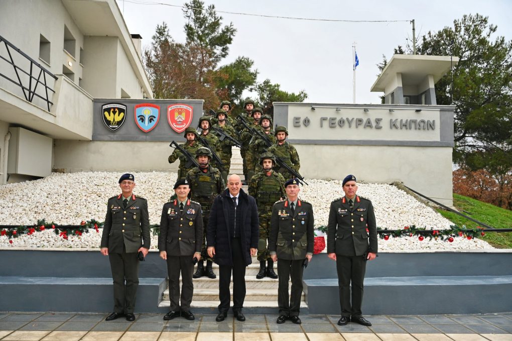 Επίσκεψη Δένδια στην Αλεξανδρούπολη, την οριογραμμή της Ελλάδας στον Έβρο και το φυλάκιο Γέφυρας Κήπων