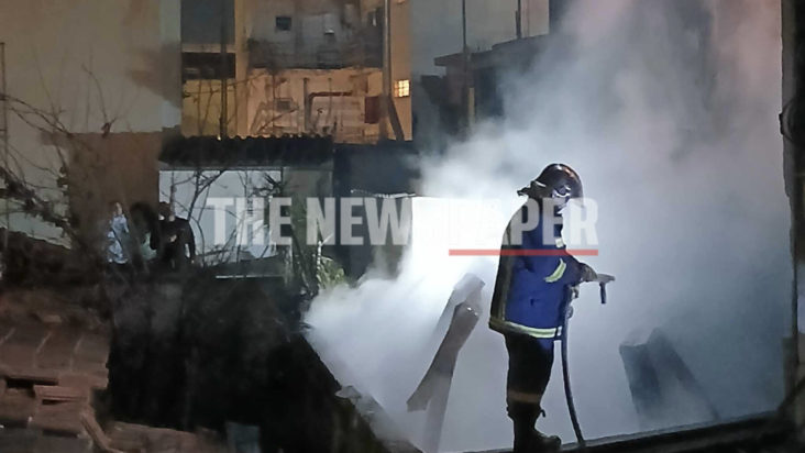 Βόλος: Φωτιά σε σπίτι