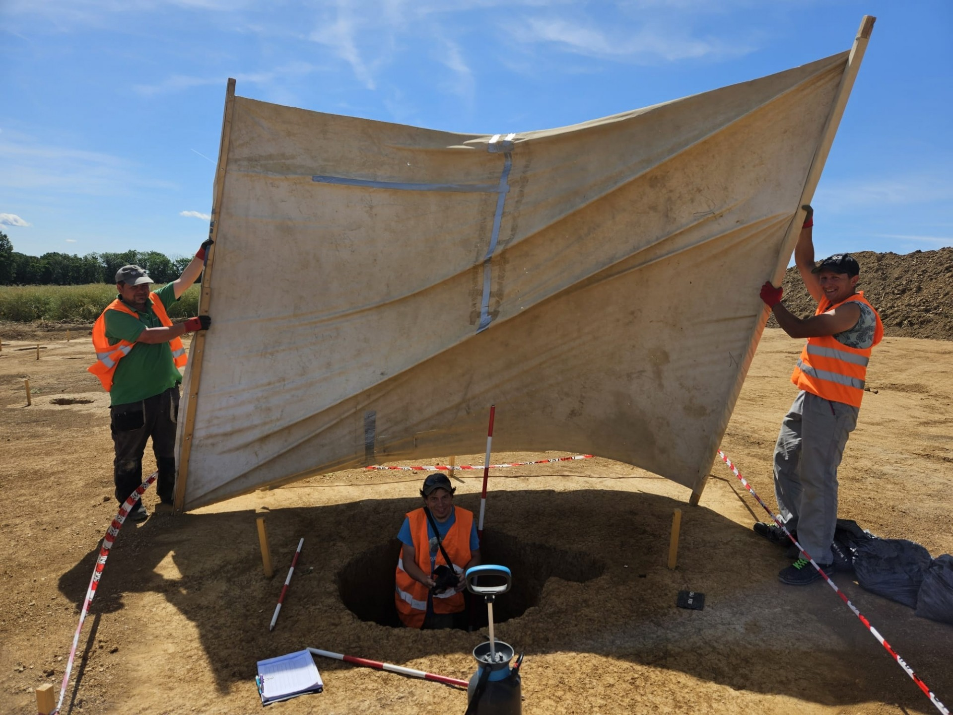 Αρχαιολόγοι, στην Τσέχικη Δημοκρατία, έκαναν μια συγκλονιστική ανακάλυψη οικισμών, οι οποίοι χρονολογούνται από τη Νεολιθική Εποχή μέχρι τον Μεσαίωνα. Φωτογραφία: Monika Psohlavcová