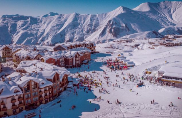 Το χιονοδρομικό θέρετρο Γκαουντάρι στην Γεωργία