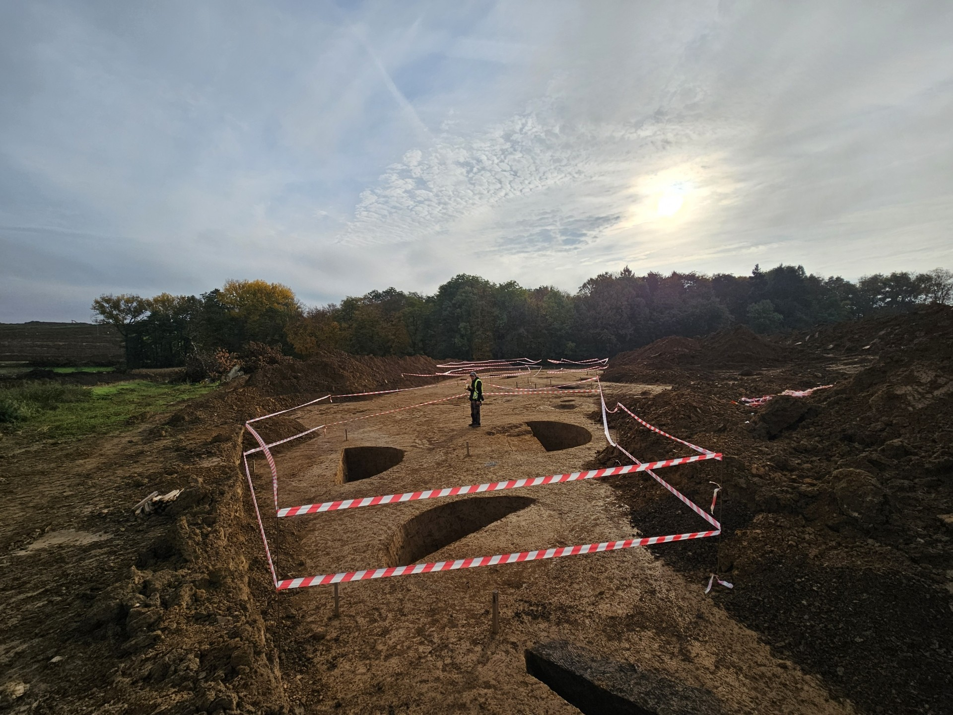 Η κατάληψη του χώρου, συνεχίστηκε, μέχρι τα τέλη της περιόδου Χάλστατ / αρχές της περιόδου Λα Τεν (5ος αιώνας π.Χ.). Φωτογραφία: Monika Psohlavcová