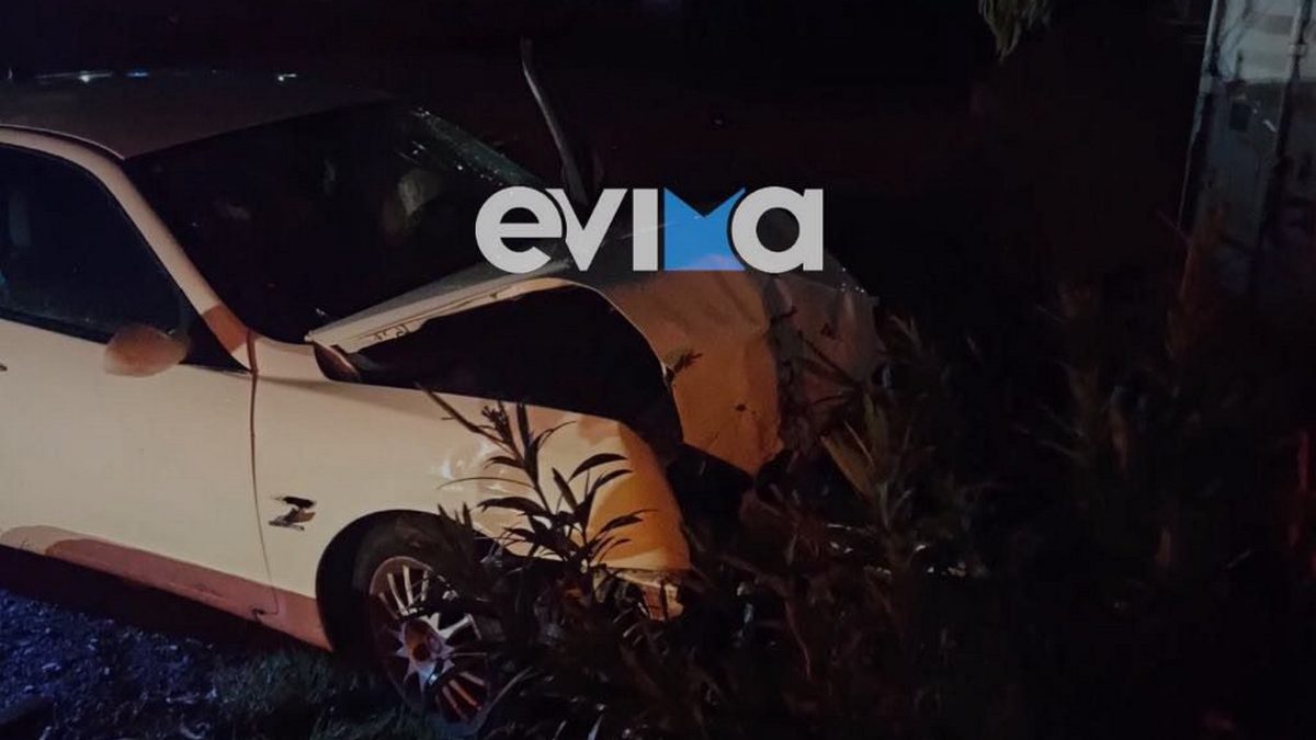 Νέο σοβαρό τροχαίο στην Χαλκίδα: Αυτοκίνητο «καρφώθηκε» σε κολώνα – Στο νοσοκομείο ο οδηγός